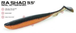 Molix RA Shad 3.5 inch Lures - 
